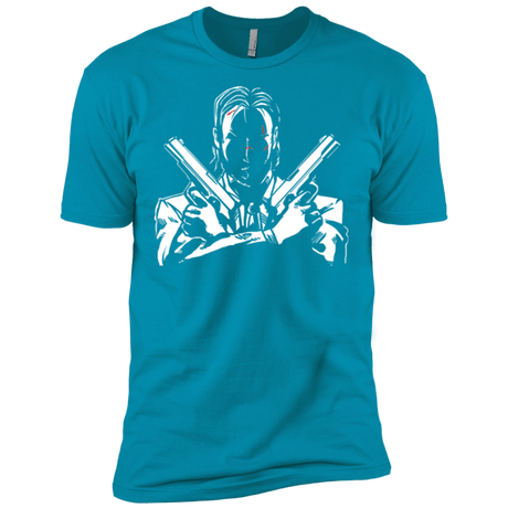 T-Shirts Turquoise / X-Small Wick Men's Premium T-Shirt