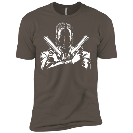 T-Shirts Warm Grey / X-Small Wick Men's Premium T-Shirt