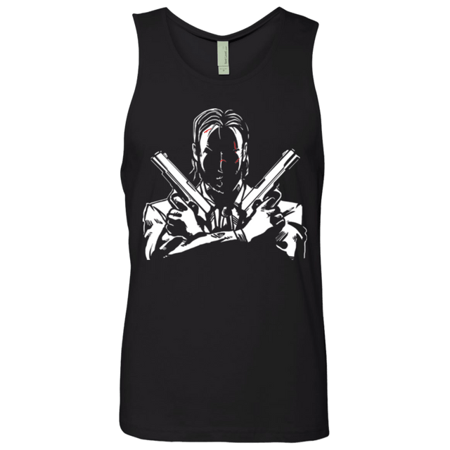 T-Shirts Black / Small Wick Men's Premium Tank Top