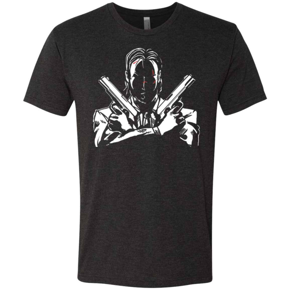 T-Shirts Vintage Black / Small Wick Men's Triblend T-Shirt