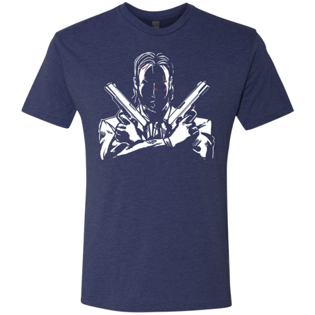 T-Shirts Vintage Navy / Small Wick Men's Triblend T-Shirt