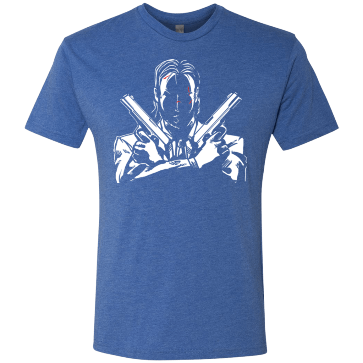 T-Shirts Vintage Royal / Small Wick Men's Triblend T-Shirt