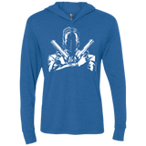 T-Shirts Vintage Royal / X-Small Wick Triblend Long Sleeve Hoodie Tee