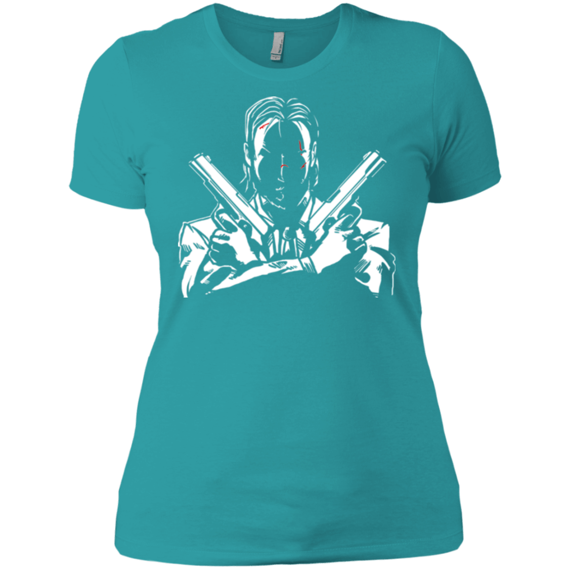 T-Shirts Tahiti Blue / X-Small Wick Women's Premium T-Shirt