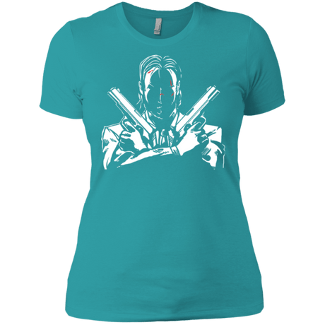 T-Shirts Tahiti Blue / X-Small Wick Women's Premium T-Shirt
