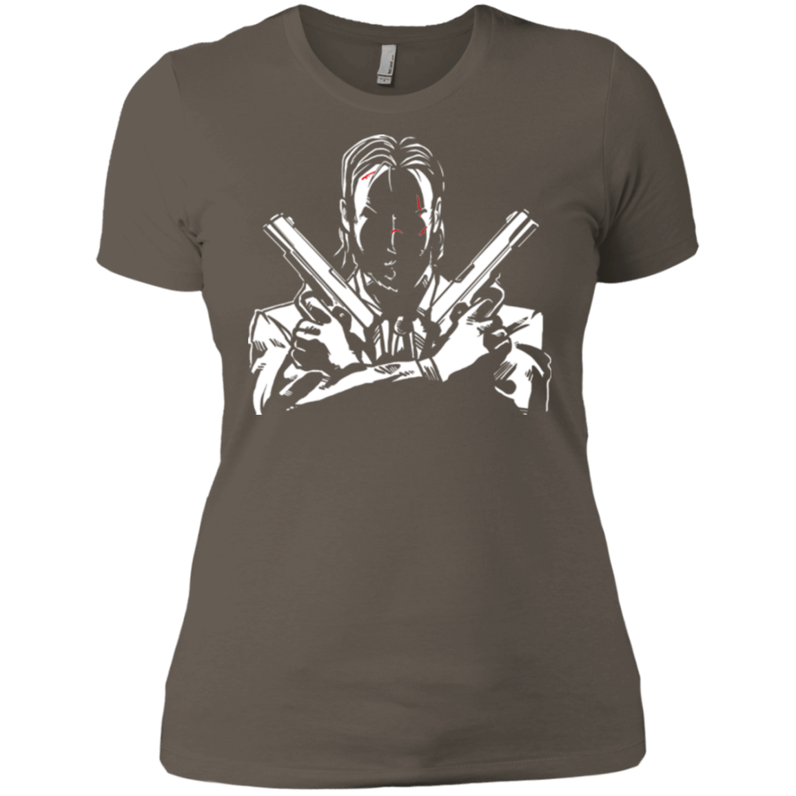 T-Shirts Warm Grey / X-Small Wick Women's Premium T-Shirt