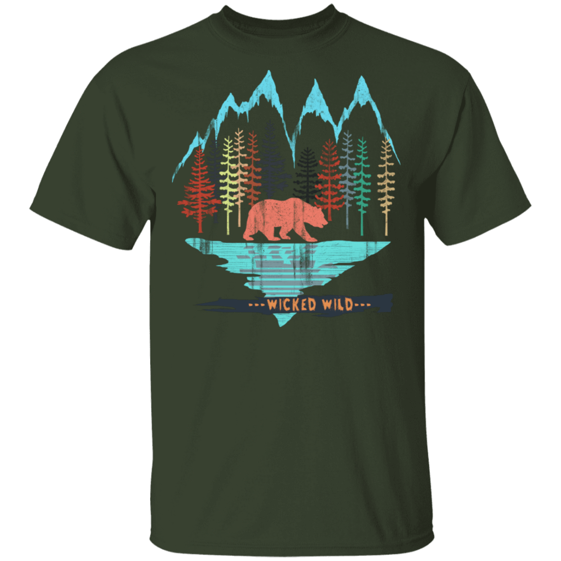 T-Shirts Forest / S Wicked Wild T-Shirt