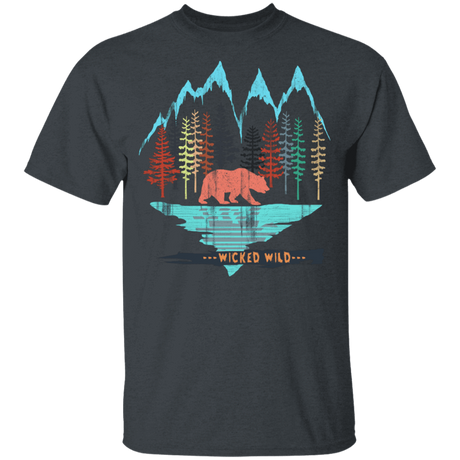 T-Shirts Dark Heather / YXS Wicked Wild Youth T-Shirt