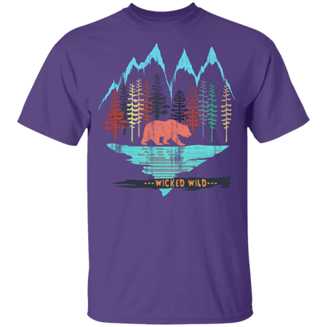 T-Shirts Purple / YXS Wicked Wild Youth T-Shirt