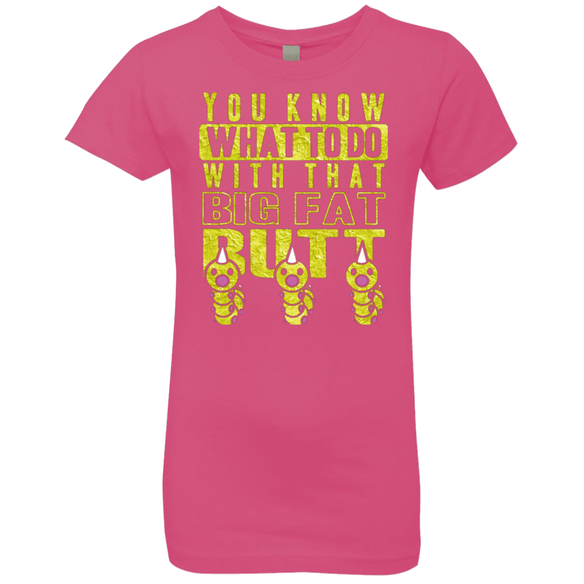T-Shirts Hot Pink / YXS Wiggle Wiggle Girls Premium T-Shirt