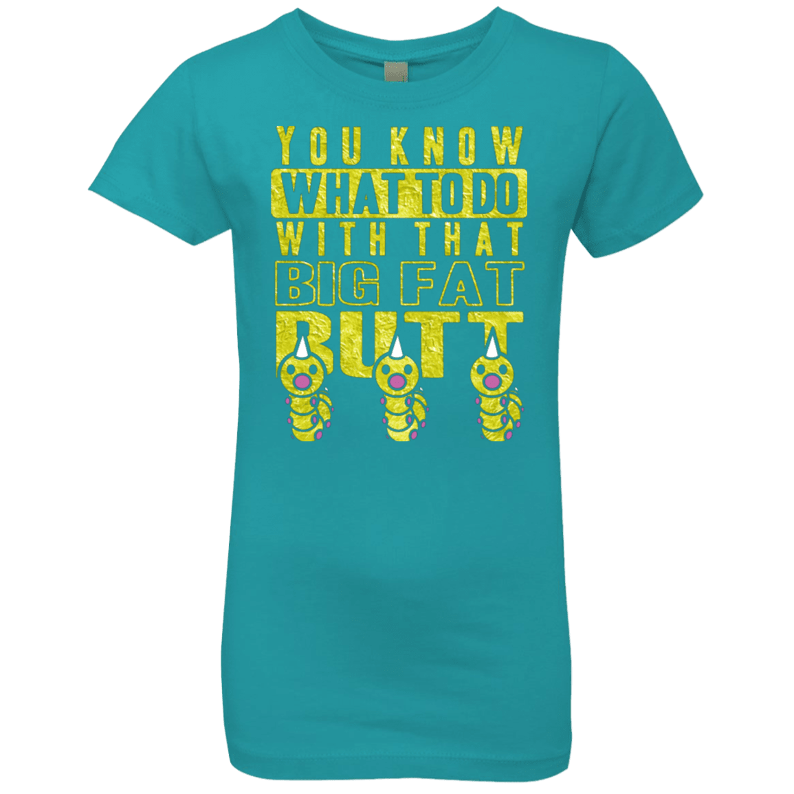T-Shirts Tahiti Blue / YXS Wiggle Wiggle Girls Premium T-Shirt