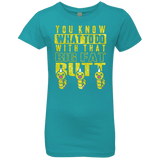 T-Shirts Tahiti Blue / YXS Wiggle Wiggle Girls Premium T-Shirt