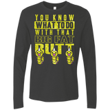 T-Shirts Heavy Metal / Small Wiggle Wiggle Men's Premium Long Sleeve