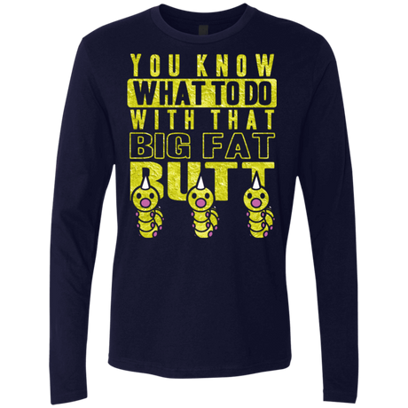 T-Shirts Midnight Navy / Small Wiggle Wiggle Men's Premium Long Sleeve