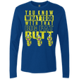T-Shirts Royal / Small Wiggle Wiggle Men's Premium Long Sleeve