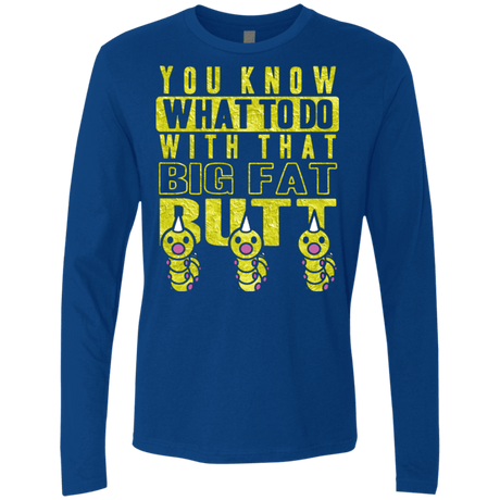 T-Shirts Royal / Small Wiggle Wiggle Men's Premium Long Sleeve