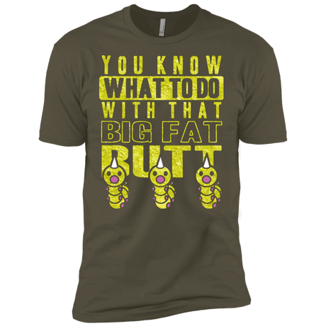 T-Shirts Military Green / X-Small Wiggle Wiggle Men's Premium T-Shirt