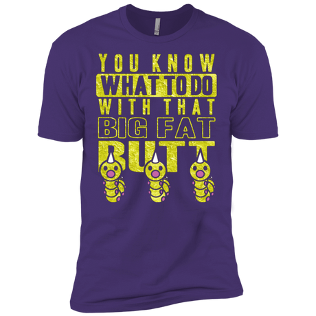 T-Shirts Purple / X-Small Wiggle Wiggle Men's Premium T-Shirt