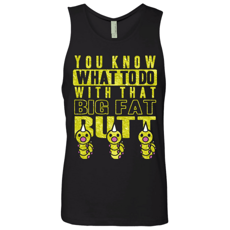 T-Shirts Black / Small Wiggle Wiggle Men's Premium Tank Top