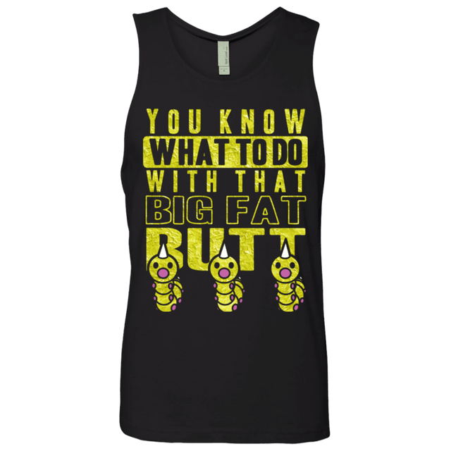 T-Shirts Black / Small Wiggle Wiggle Men's Premium Tank Top