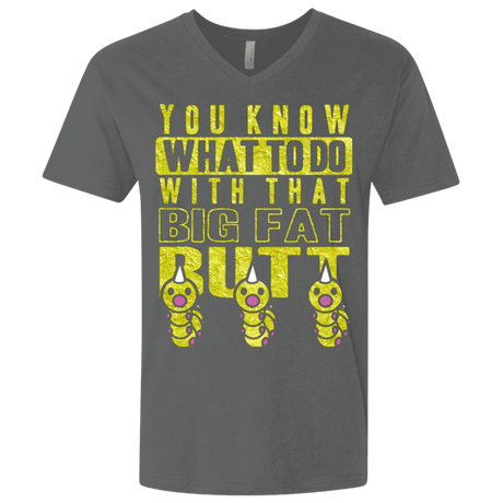 T-Shirts Heavy Metal / X-Small Wiggle Wiggle Men's Premium V-Neck