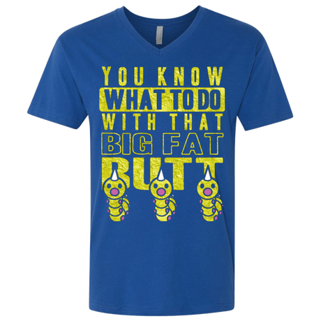 T-Shirts Royal / X-Small Wiggle Wiggle Men's Premium V-Neck