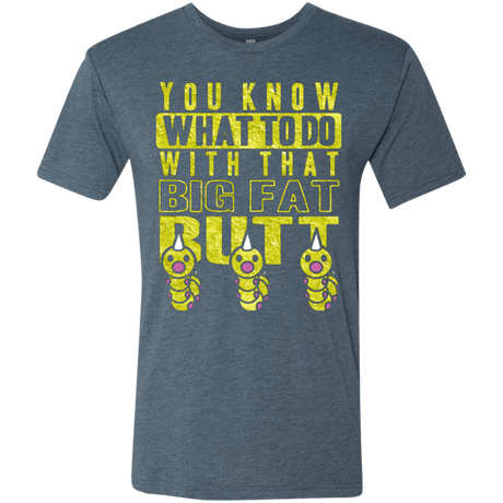 T-Shirts Indigo / Small Wiggle Wiggle Men's Triblend T-Shirt