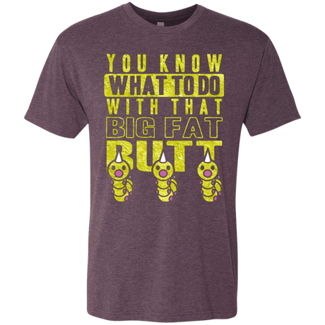 T-Shirts Vintage Purple / Small Wiggle Wiggle Men's Triblend T-Shirt