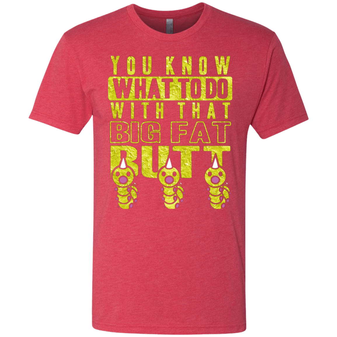 T-Shirts Vintage Red / Small Wiggle Wiggle Men's Triblend T-Shirt