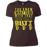 T-Shirts Dark Chocolate / X-Small Wiggle Wiggle Women's Premium T-Shirt