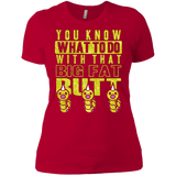T-Shirts Red / X-Small Wiggle Wiggle Women's Premium T-Shirt
