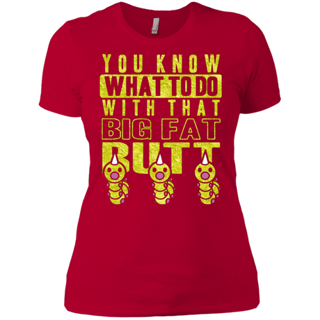 T-Shirts Red / X-Small Wiggle Wiggle Women's Premium T-Shirt