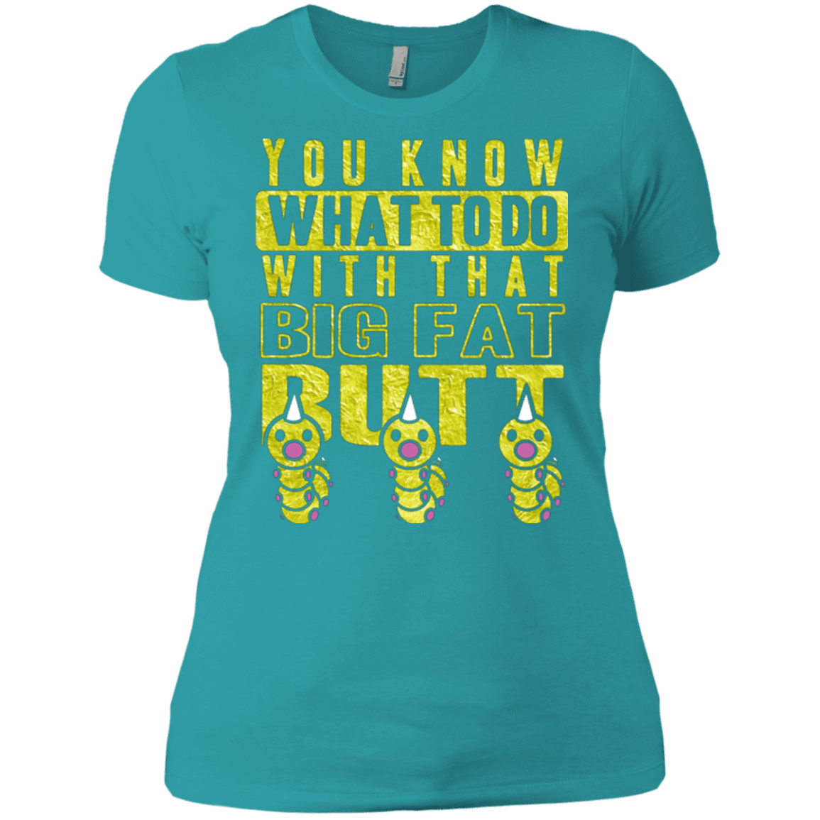 T-Shirts Tahiti Blue / X-Small Wiggle Wiggle Women's Premium T-Shirt