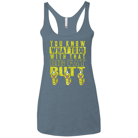 T-Shirts Indigo / X-Small Wiggle Wiggle Women's Triblend Racerback Tank