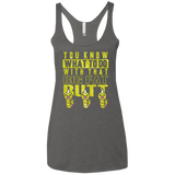 T-Shirts Premium Heather / X-Small Wiggle Wiggle Women's Triblend Racerback Tank