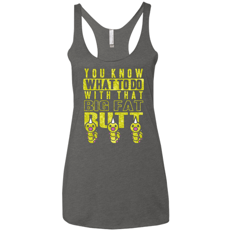 T-Shirts Premium Heather / X-Small Wiggle Wiggle Women's Triblend Racerback Tank