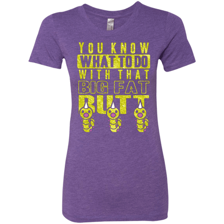 T-Shirts Purple Rush / Small Wiggle Wiggle Women's Triblend T-Shirt