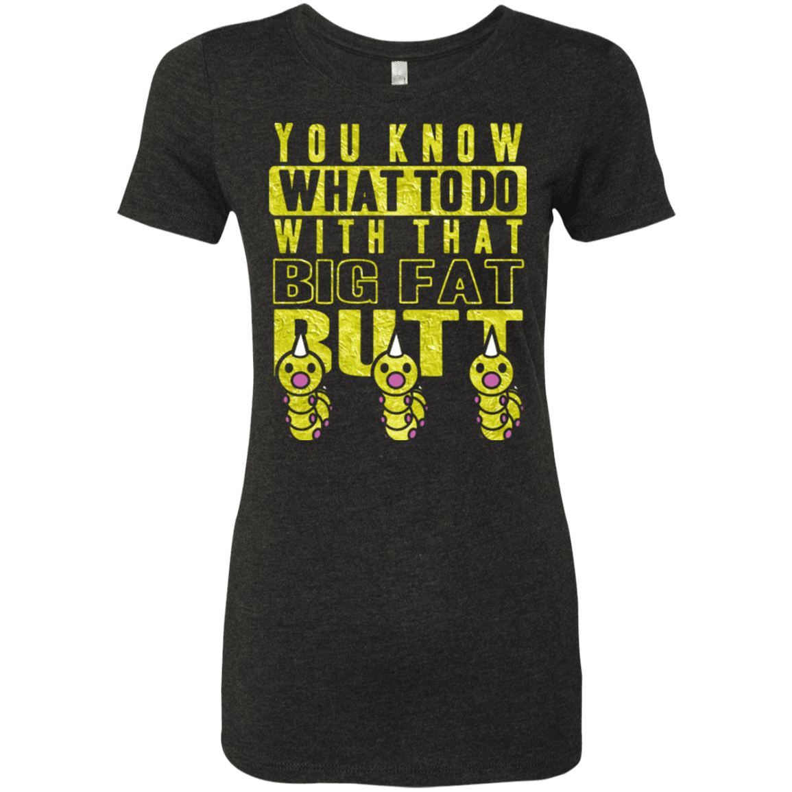 T-Shirts Vintage Black / Small Wiggle Wiggle Women's Triblend T-Shirt