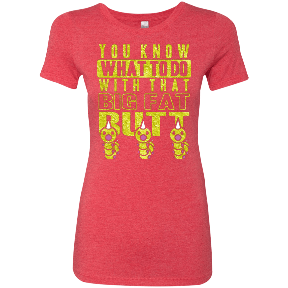 T-Shirts Vintage Red / Small Wiggle Wiggle Women's Triblend T-Shirt