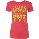 T-Shirts Vintage Red / Small Wiggle Wiggle Women's Triblend T-Shirt