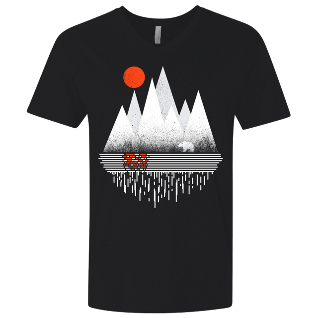 T-Shirts Black / X-Small Wild Bear Men's Premium V-Neck