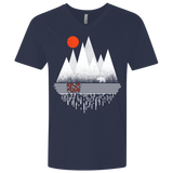 T-Shirts Midnight Navy / X-Small Wild Bear Men's Premium V-Neck