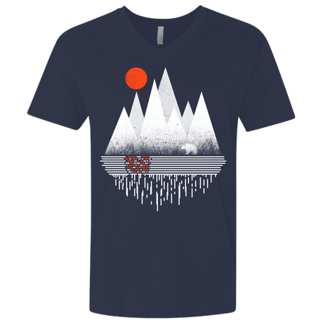 T-Shirts Midnight Navy / X-Small Wild Bear Men's Premium V-Neck