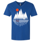 T-Shirts Royal / X-Small Wild Bear Men's Premium V-Neck