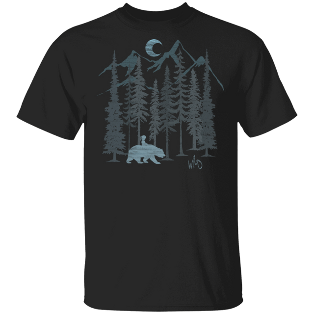 T-Shirts Black / S Wild Bear T-Shirt