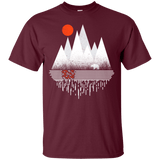 T-Shirts Maroon / S Wild Bear T-Shirt