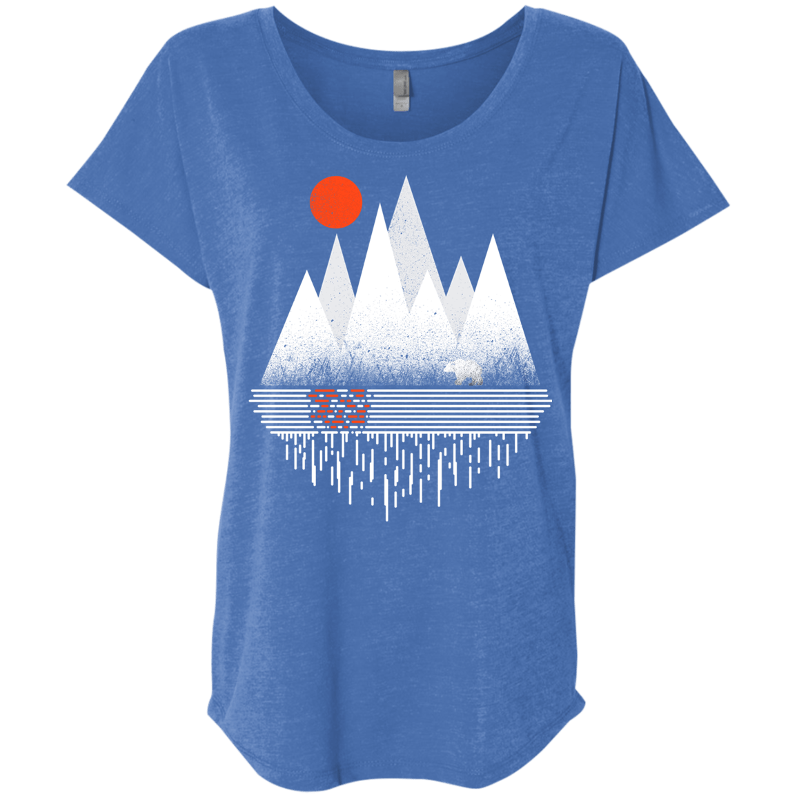 Wild Bear Triblend Dolman Sleeve