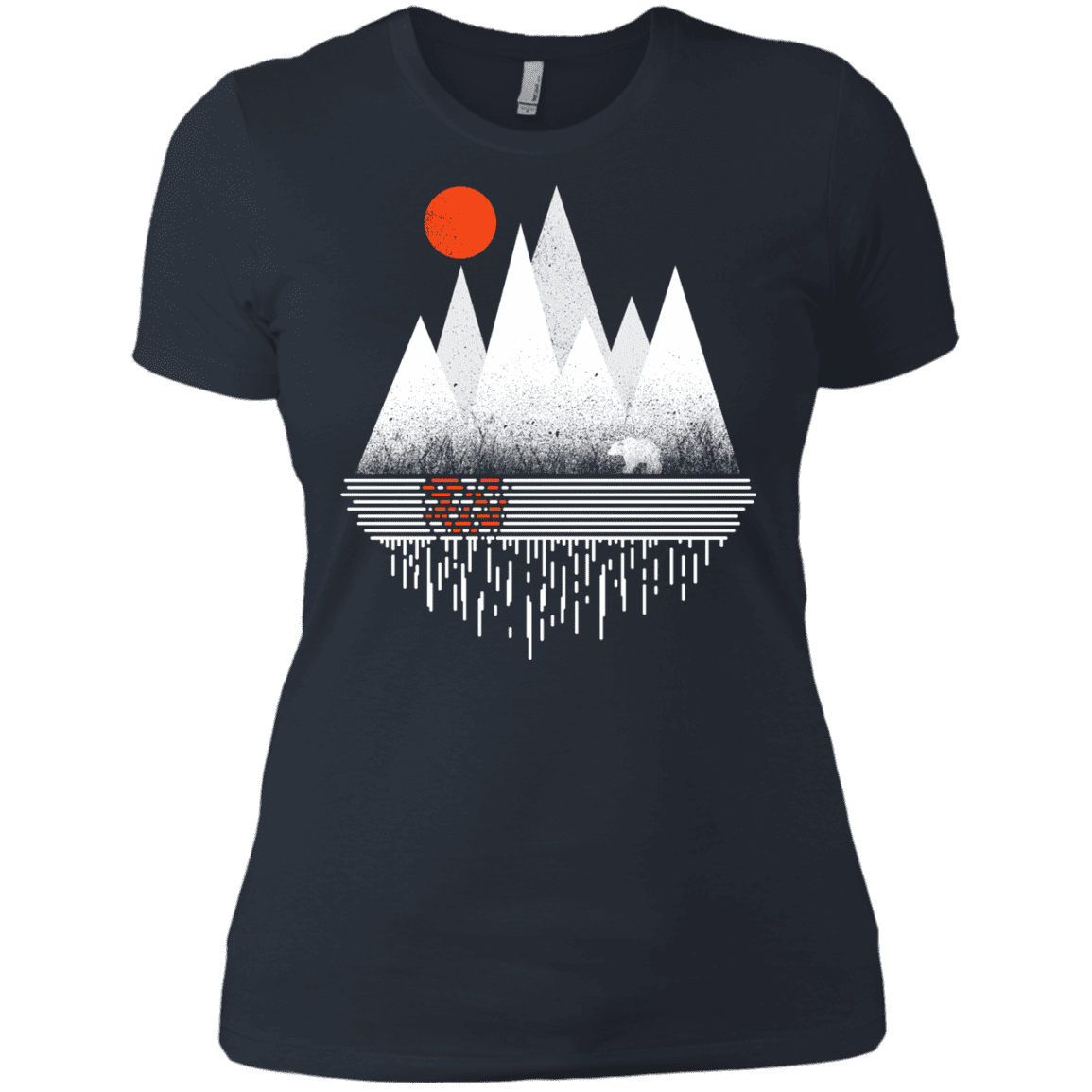 T-Shirts Indigo / X-Small Wild Bear Women's Premium T-Shirt