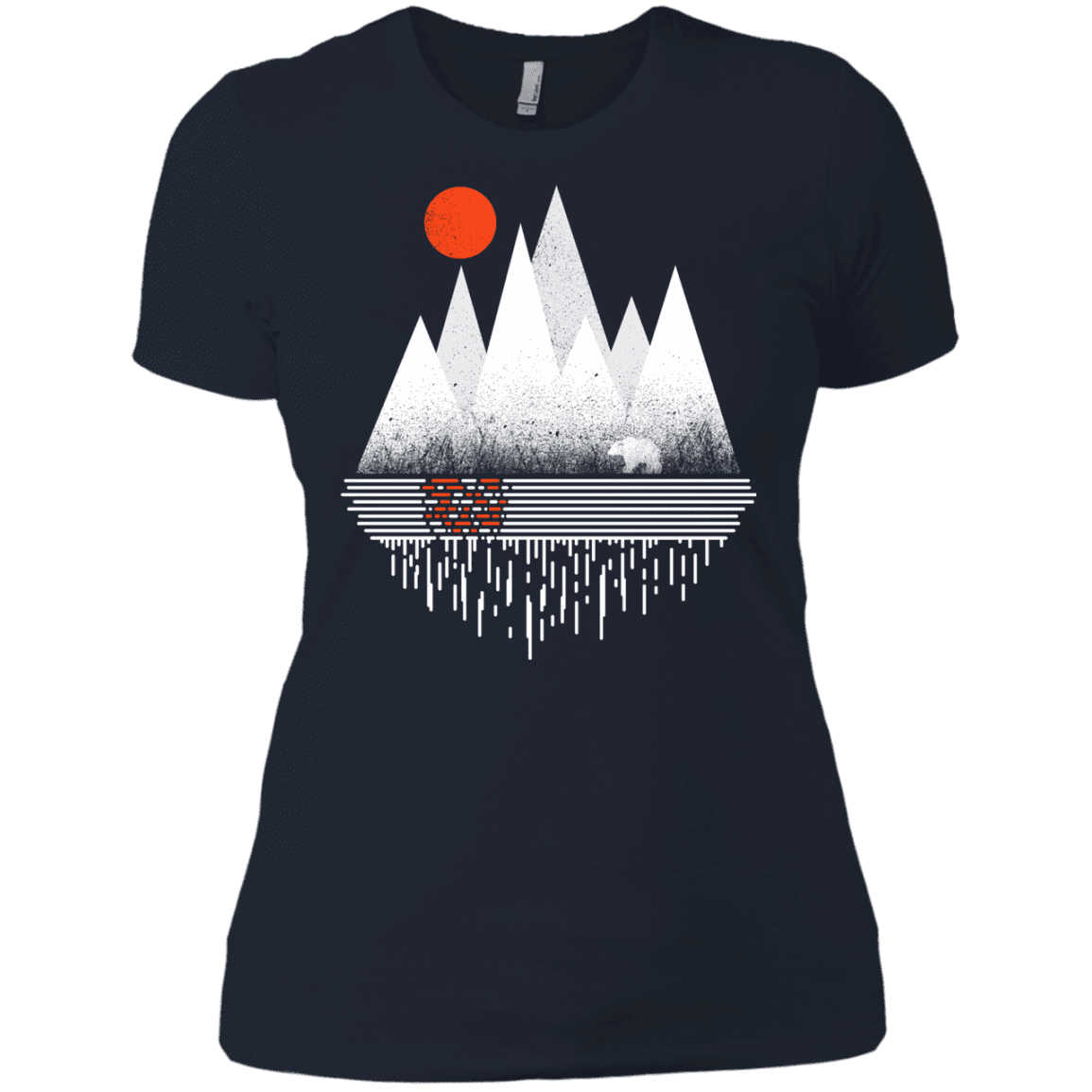 T-Shirts Midnight Navy / X-Small Wild Bear Women's Premium T-Shirt