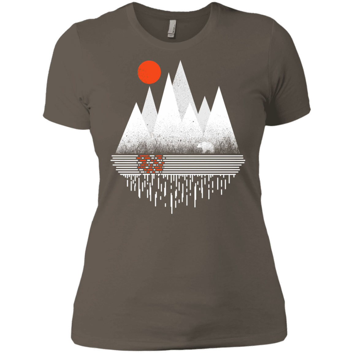 T-Shirts Warm Grey / X-Small Wild Bear Women's Premium T-Shirt